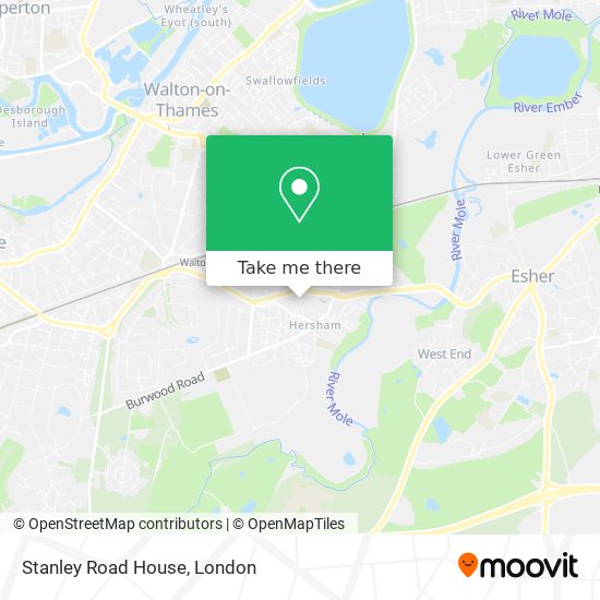 Stanley Road House map
