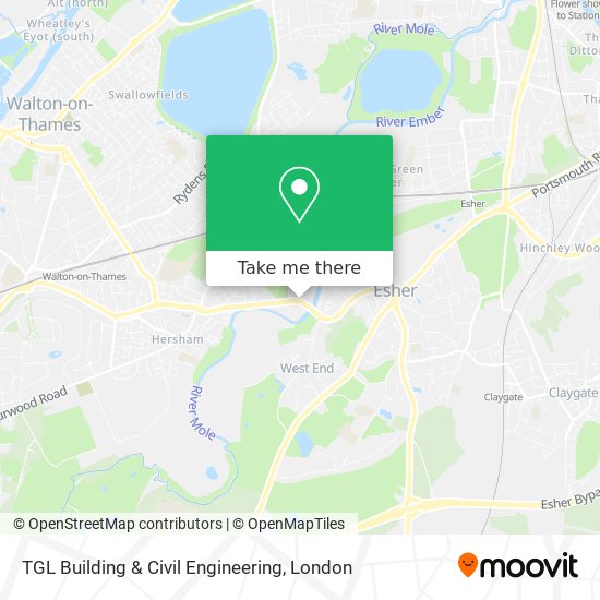 TGL Building & Civil Engineering map