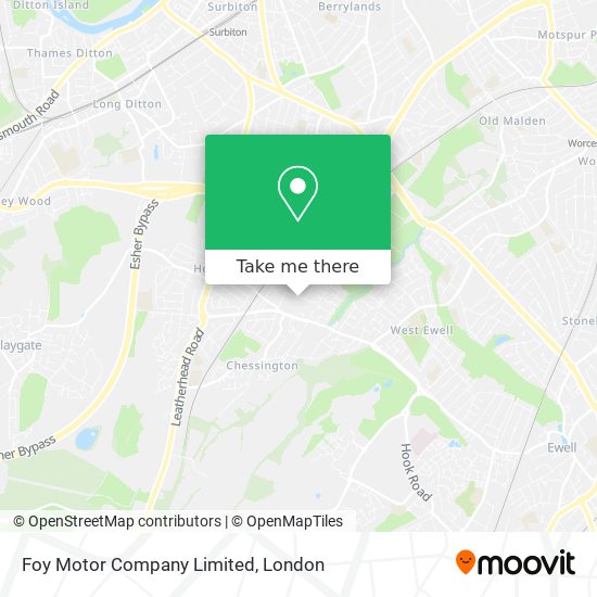 Foy Motor Company Limited map