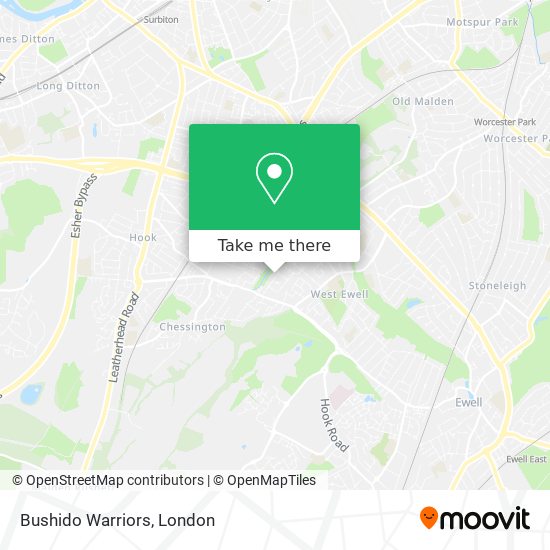 Bushido Warriors map