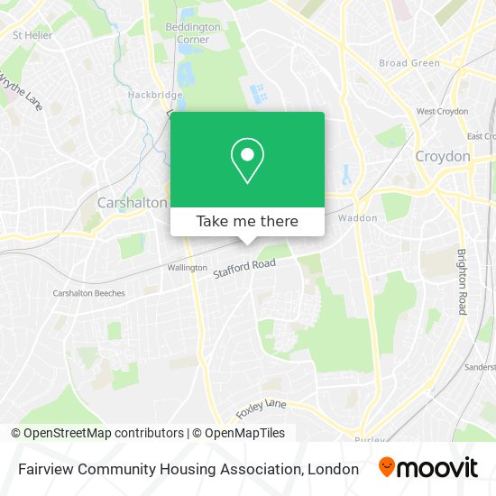 Fairview Community Housing Association map