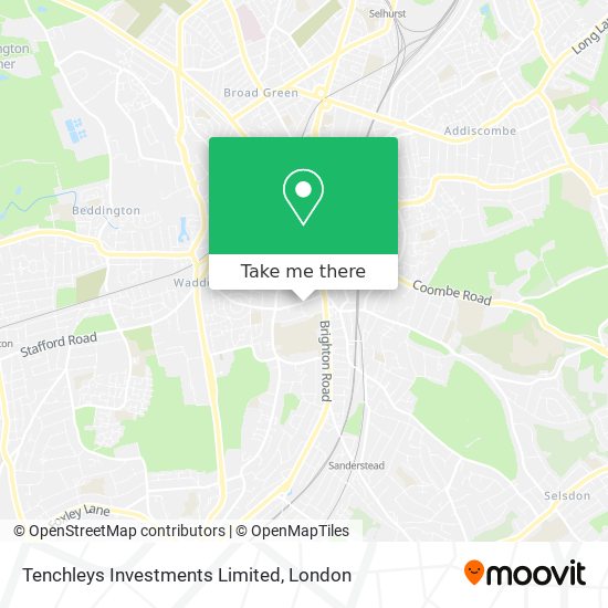 Tenchleys Investments Limited map