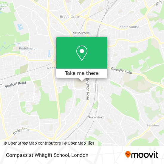 Compass at Whitgift School map