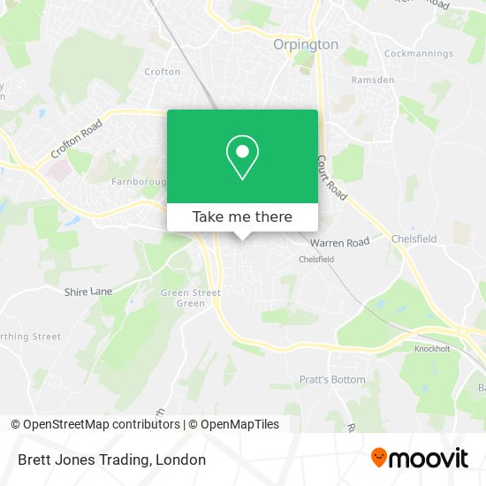 Brett Jones Trading map