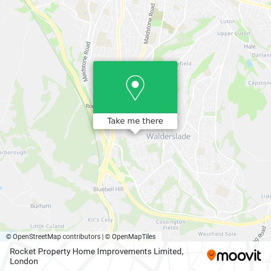 Rocket Property Home Improvements Limited map