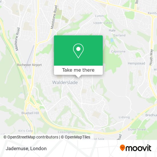 Jademuse map