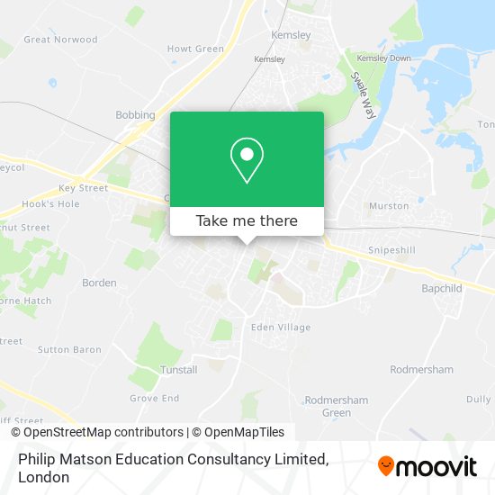 Philip Matson Education Consultancy Limited map