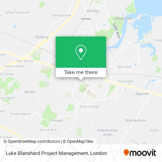 Luke Blanshard Project Management map