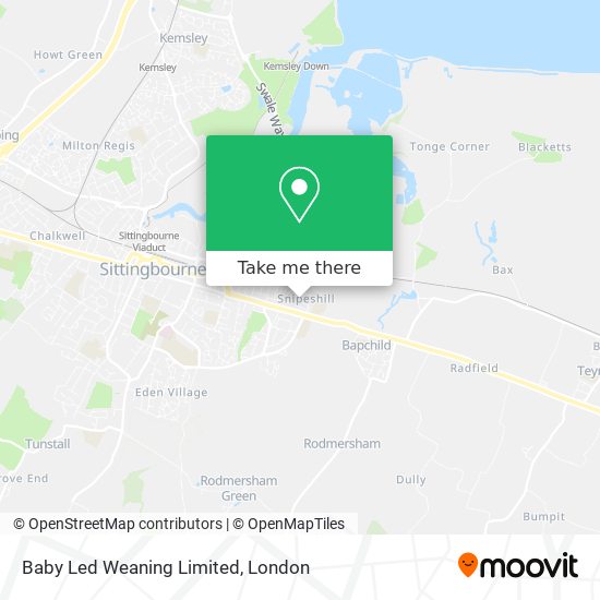 Baby Led Weaning Limited map