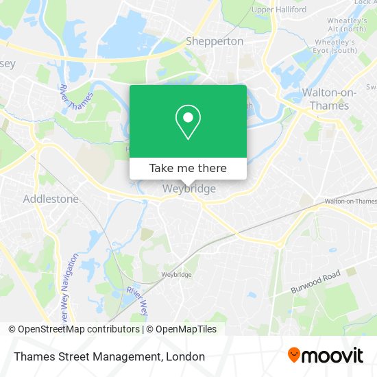 Thames Street Management map