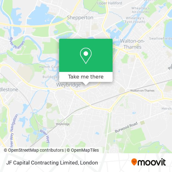 JF Capital Contracting Limited map