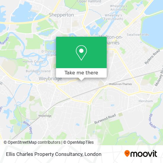 Ellis Charles Property Consultancy map