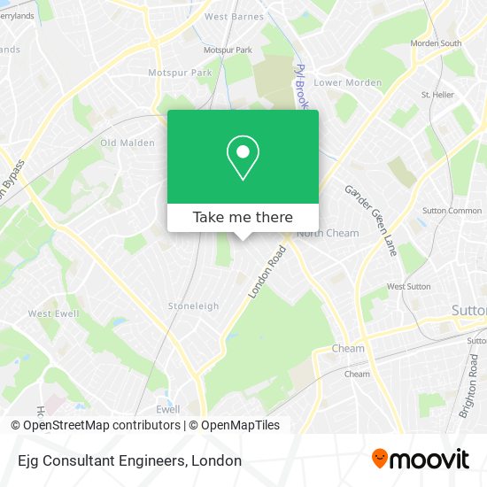 Ejg Consultant Engineers map