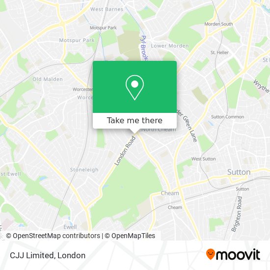 CJJ Limited map