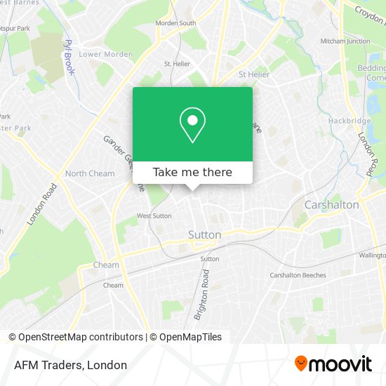 AFM Traders map
