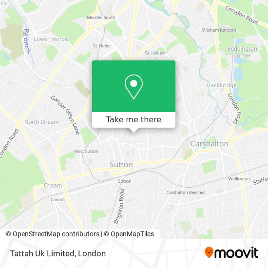 Tattah Uk Limited map