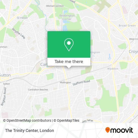 The Trinity Center map