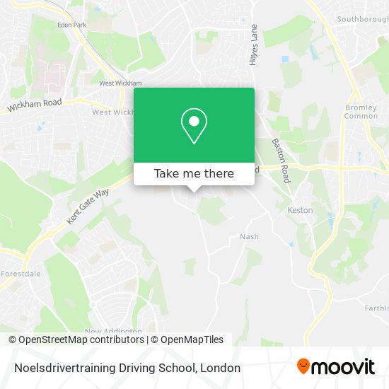 Noelsdrivertraining Driving School map