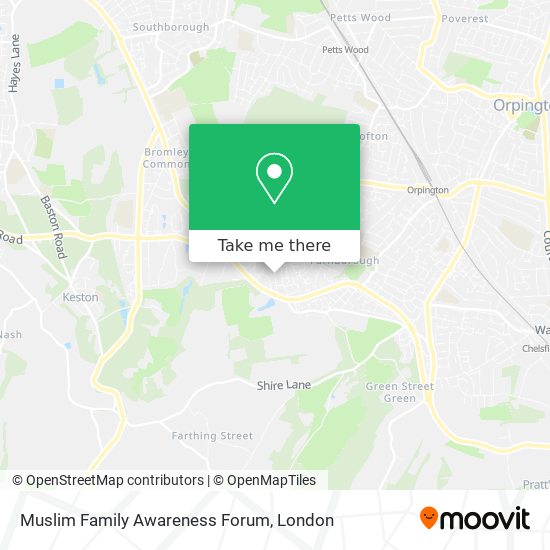 Muslim Family Awareness Forum map