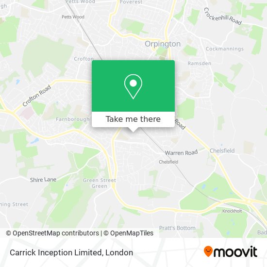 Carrick Inception Limited map