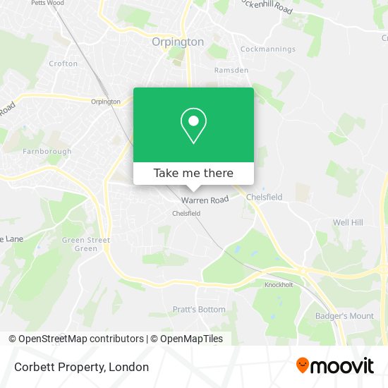 Corbett Property map
