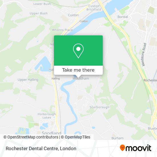 Rochester Dental Centre map
