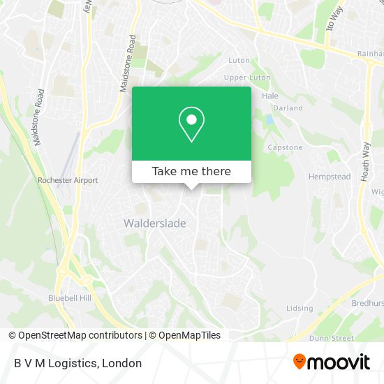 B V M Logistics map