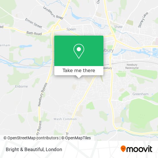 Bright & Beautiful map