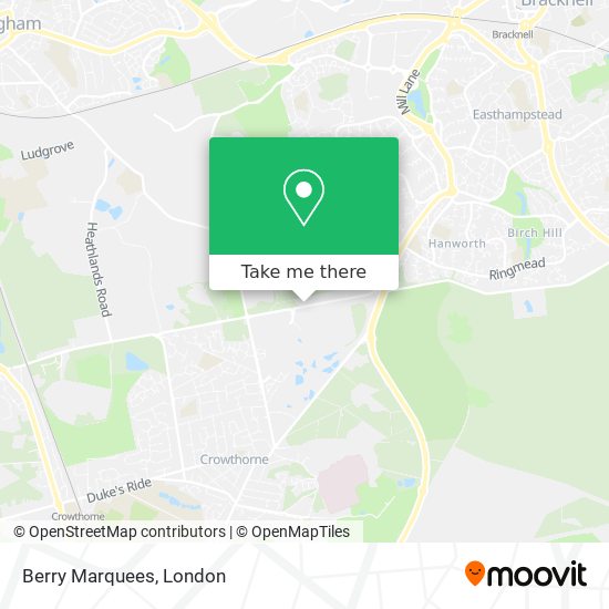 Berry Marquees map