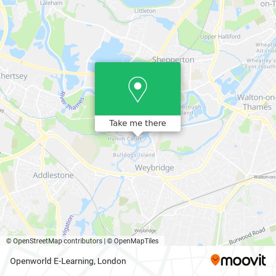 Openworld E-Learning map