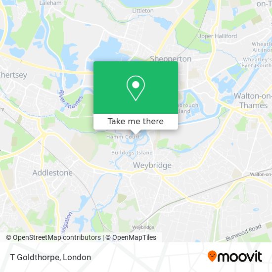 T Goldthorpe map