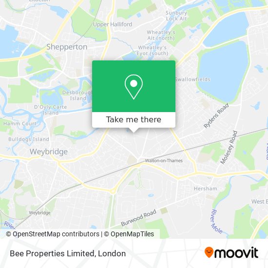 Bee Properties Limited map