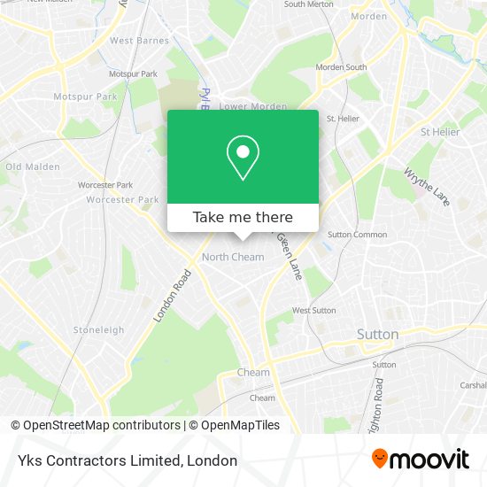 Yks Contractors Limited map