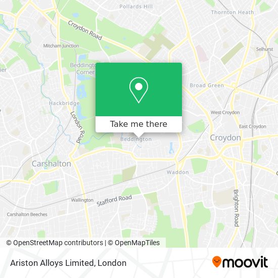 Ariston Alloys Limited map