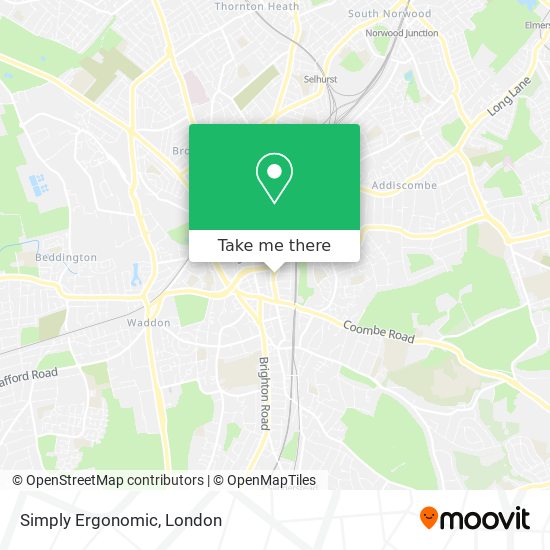 Simply Ergonomic map