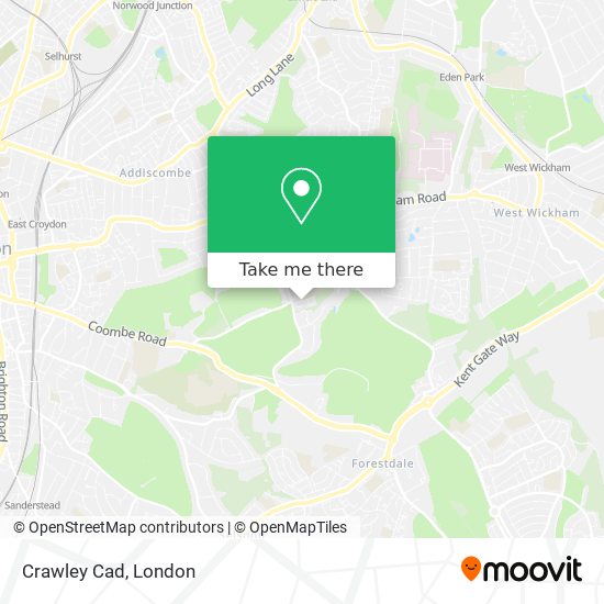 Crawley Cad map