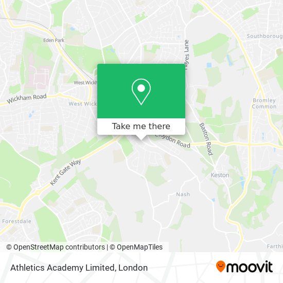 Athletics Academy Limited map