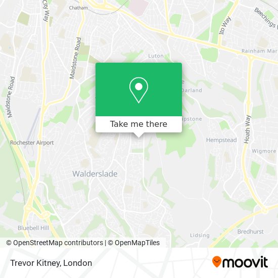 Trevor Kitney map