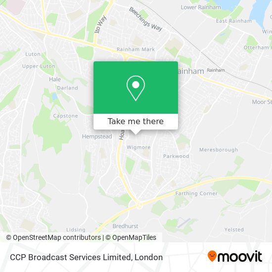 CCP Broadcast Services Limited map