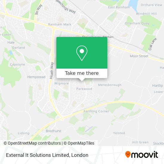 External It Solutions Limited map