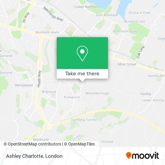 Ashley Charlotte map