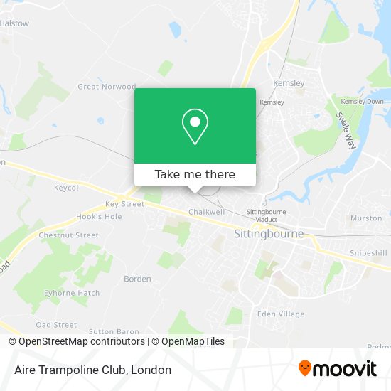 Aire Trampoline Club map