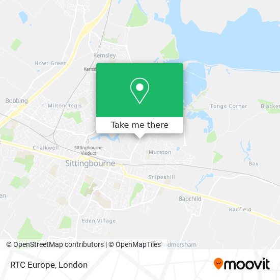 RTC Europe map
