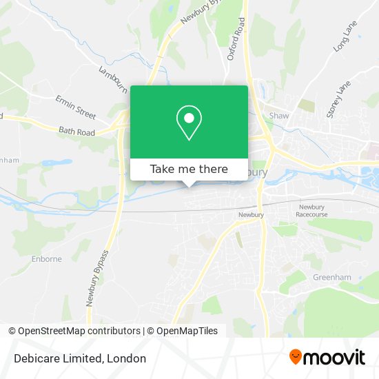 Debicare Limited map