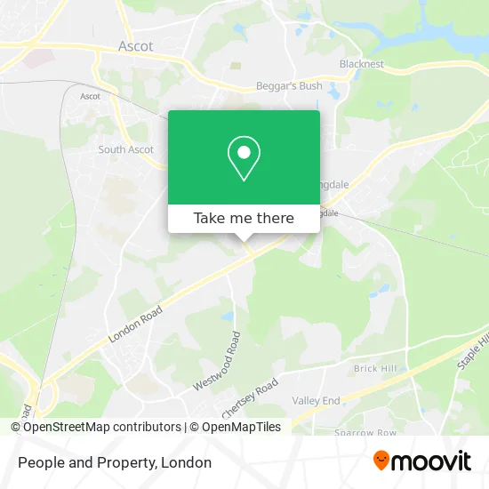 People and Property map