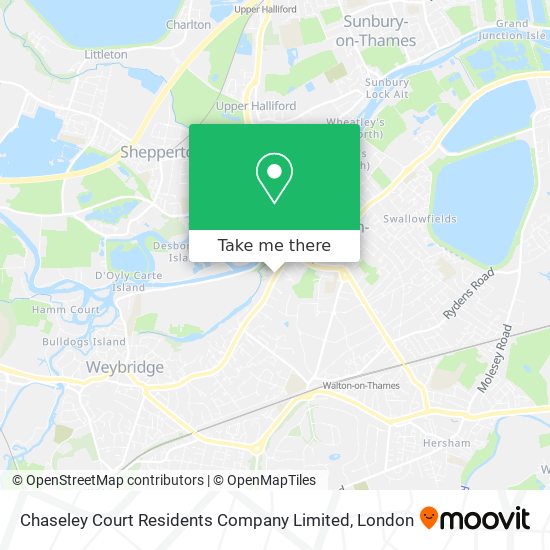 Chaseley Court Residents Company Limited map