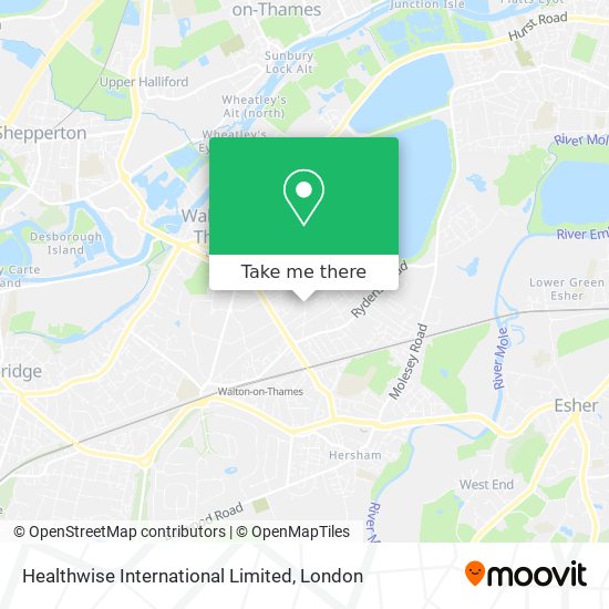 Healthwise International Limited map