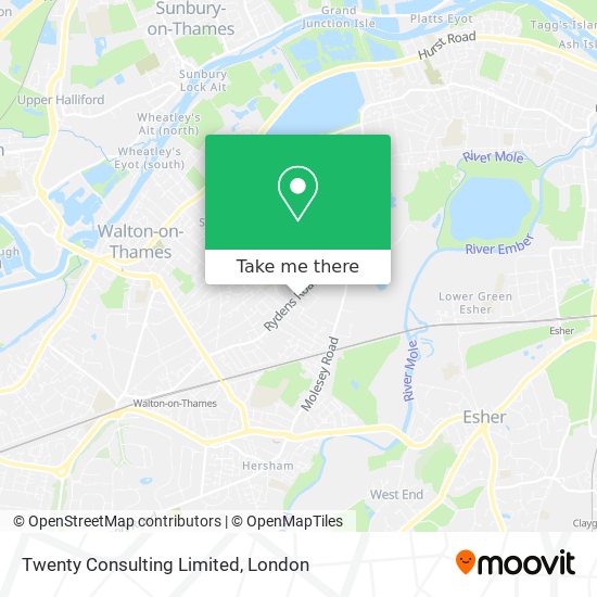 Twenty Consulting Limited map