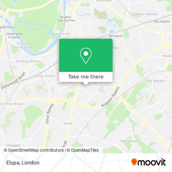 Elupa map