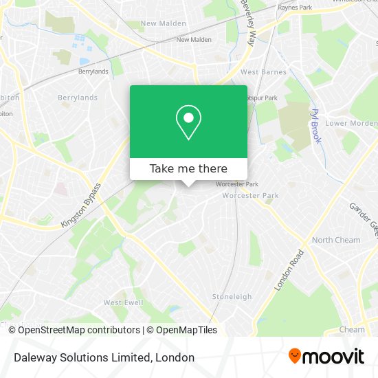 Daleway Solutions Limited map